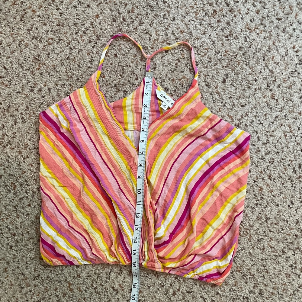 💐 3/ $15 Stripped Racerback Top - Picture 8 of 8